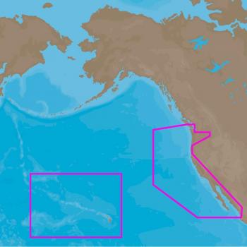 C-MAP 4D NA-D024 USA West Coast & Hawaii - Full Content