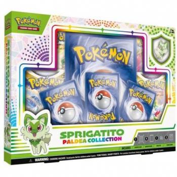 Pokemon TCG Paldea Collection V-Box Set with Quaxly, Sprigatito, and Fuecoco