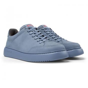 Camper Runner K21 - Men's Ultra-Lightweight Suede Sneakers in Grey, Size 41