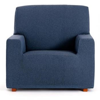 Funda elástica para sillón Eysa TROYA Azul 70 x 110 x 110 cm