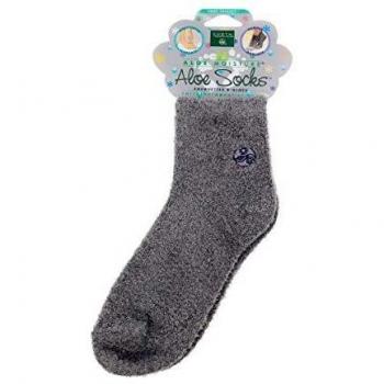 Earth Therapeutics Aloe Moisturising Socks Gray, Gray Pair