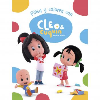 Pinta y colorea con Cleo y Cuquín - Vv.aa.