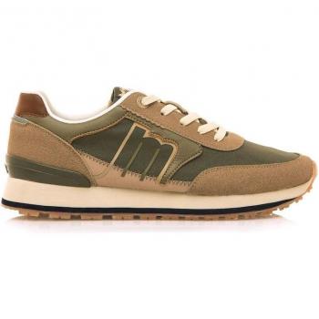 Mustang Joggo Evo Zapatillas Deportivas para Hombre en Verde con Cierre de Cordones y Puntera Redonda Estilo Running Suela de Volumen