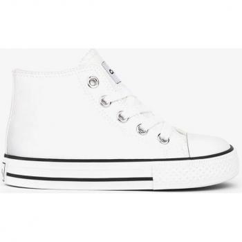 Zapatillas deportivas de niños altas en color blanco - Marca Conguitos Modelo NV128302