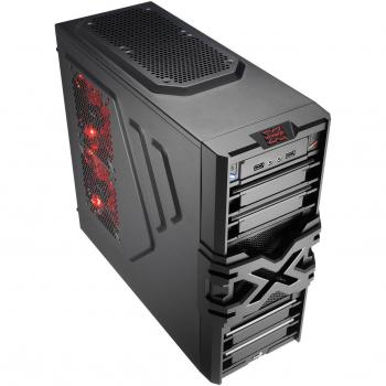 Aerocool EN58360 - Caja de ordenador de sobremesa, negro