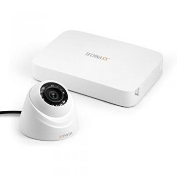 Kit de Vigilancia Interior Technaxx TX-49 HD-CVI 720P con 1 Cámara