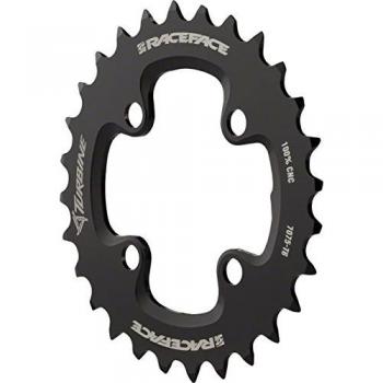 Race Face Turbine Chainring 64 BCD 11 Speed Negro 28T 2017 Plato