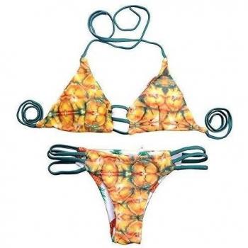 Zrong - Conjunto - para mujer Yellowwhite L