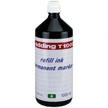 TINTA ROTULADOR EDDING FRASCO 1 litro T1000 VERDE
