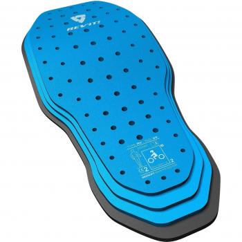 REV'IT! Protector de Espalda Insertable Seesoft v.RV Azul-Negro - Protector de espalda, color azul y negro, diseño insertable, compatible con chaquetas REV'IT!, fabricado con materiales flexibles y ligeros