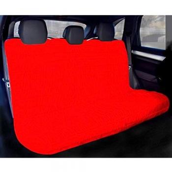 Elegant Funda de doble cara para asiento del coche rojo/royal