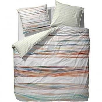 Esprit Juego de cama Wasa Multi satén, algodón, multicolor, 135 x 200 cm + 80 x 80 cm