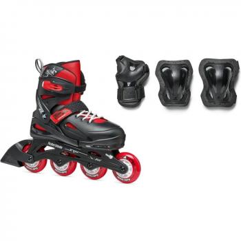 Patines y protecciones Fury Combo Junior Rollerblade