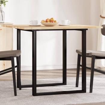 Tablero de mesa cuadrado madera maciza acacia 90x90x2 cm Marrón