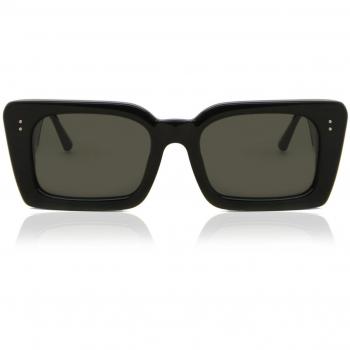 Linda Farrow NIEVE LFL1297 C1 Women’s Sunglasses Black Size 55