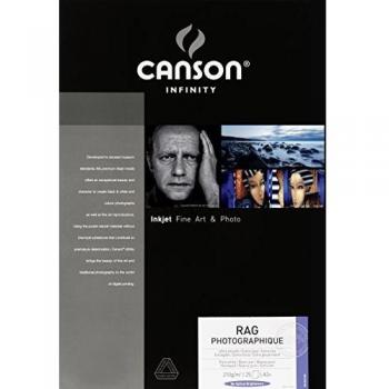 Canson Infinity Rag Photographique A3+ 210g Smooth Matte Photo Paper - 25 Sheets