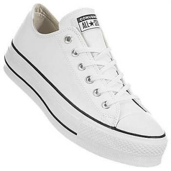 CONVERSE - CTAS Lift Clean OX 561680C - White Black, Tamaño:37 EU