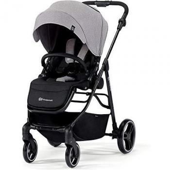 kk Kinderkraft Silla de Paseo VESTO, Carrito, Suspensión, Impermeable con UPF 50+, Gris