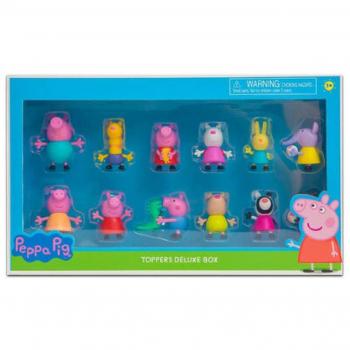 Peppa Pig Pack 12 Toppers Para Lápices