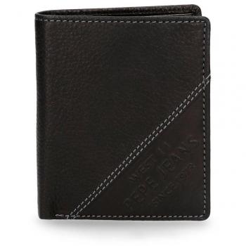 Pepe Jeans 7151161 Heat Monedero, 10 cm, 0.09 Litros, Negro