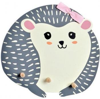 Perchero pared erizo Infantil DKD Home Decor