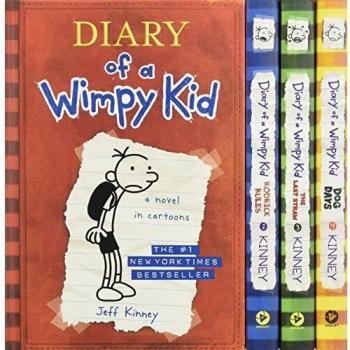 Diary of a Wimpy Kid Box of Books 1-4 Revised