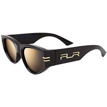Gafa de sol POLAR BANSKY 77 BLACK/GOLD POLARIZED CAL.56 con lentes polarizados, diseño moderno, color negro y dorado, tamaño de calzado 56