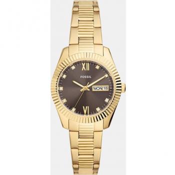 Fossil Scarlette ES5206 Women's Gold Stainless Steel Analog Watch