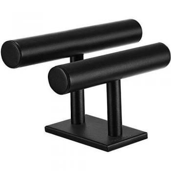 SONGMICS Exibidor para Joyas, Soporte para Pulseras, Negro JDS102