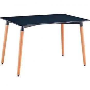 THINIA HOME Mesa de Comedor Gala Rectangular 120x80x74cm