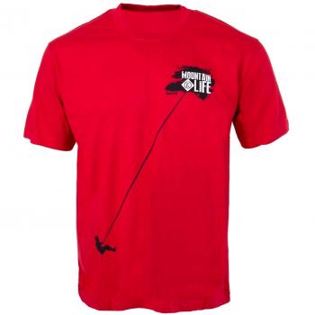 Izas Ibon - Camiseta para hombre, color rojo, talla L