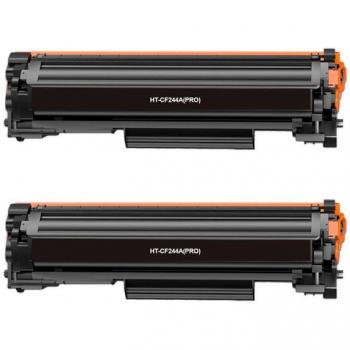Pack de 2 Toner compatibles con HP CF244A / 44A HP LaserJet Pro M15, M17, M28