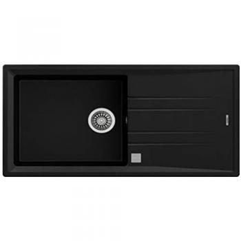 Fregadero Teka Tegranite Stone 1C 1E Auto Color Carbon Ref 115330008 Mueble De 60 Cm Reversible