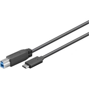 Cable de alta velocidad USB-C a USB-B de 5 metros para transferencia rápida de datos