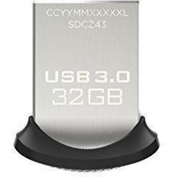 SanDisk SDCZ43-032G-G46 Ultra Fit Memoria flash USB de 32 GB, hasta 150 MB/s