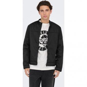 Chaqueta Técnica Impermeable para Hombre Only & Sons Color Negro