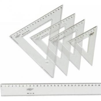 Cartabón Escolar Faibo 20 cm