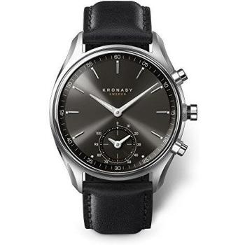 Kronaby S0718/1 Men's Black Sekel Hybrid Smartwatch