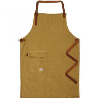 USKEES CHORLTON Delantal Denim - Caqui chef barista DIY apron CHORLTONKH-One Size