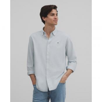 Camisa sport oxford regular fit verde para Hombre