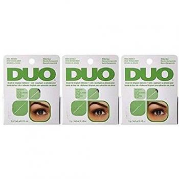 Duo Brush-On Adhesive White/ Clear W/Vitamins A-C-E 0.18oz