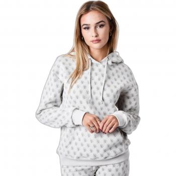 Sudadera con capucha para mujer Project X Paris monogram gris talla S