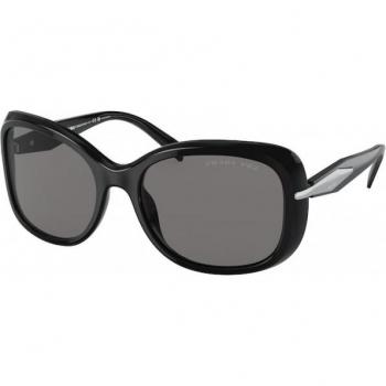 Prada PR 04ZS Polarized 1AB5Z1 Women’s Sunglasses Black Size 57