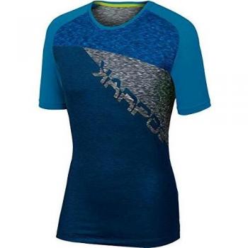 Karpos Croda Rossa - Camiseta funcional para hombre, color azul, tamaño small