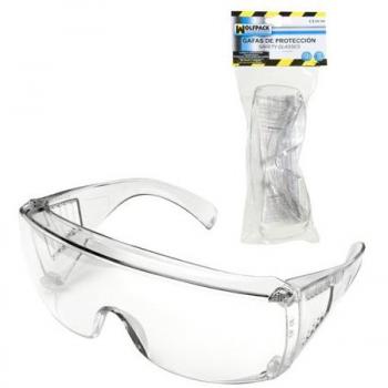 Gafas Proteccion En166 Patillas Ajustables Transparentes
