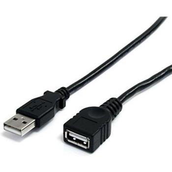 StarTech.com Cable de 91cm de Extensión USB 2.0 - Alargador USB A Macho a Hembra - Extensor - Cable USB