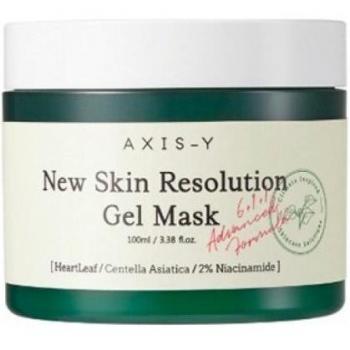 Axis Y 6+1+1 Advanced Formula New Skin Resolution Gel Mask Soothing Gel Mask with Cooling Effect 100 ml
