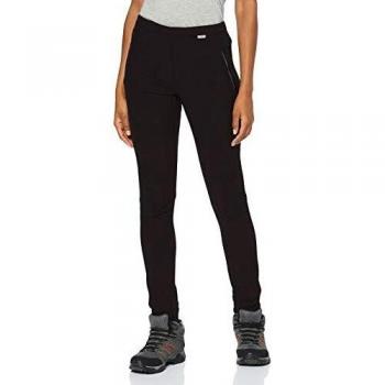Regatta Women's Pentre Stretch Walking Trousers, Water Repellent, Black, Size: 12L