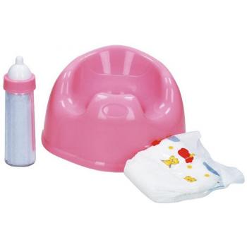 Accesorios para Muñecas Reig Biberón Pañal Orinal