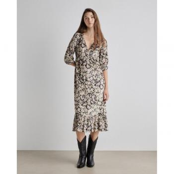 Vestido terciopelo estampado Easy Wear